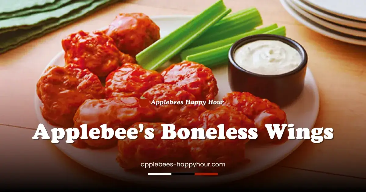 Applebee's Boneless Wings, Tasty and Packed with Flavor 6 Applebee’s Boneless Wings - Feature Image
