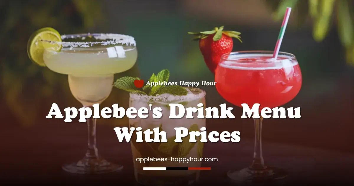 Applebee’s Drink Menu Prices Deals and Discounts