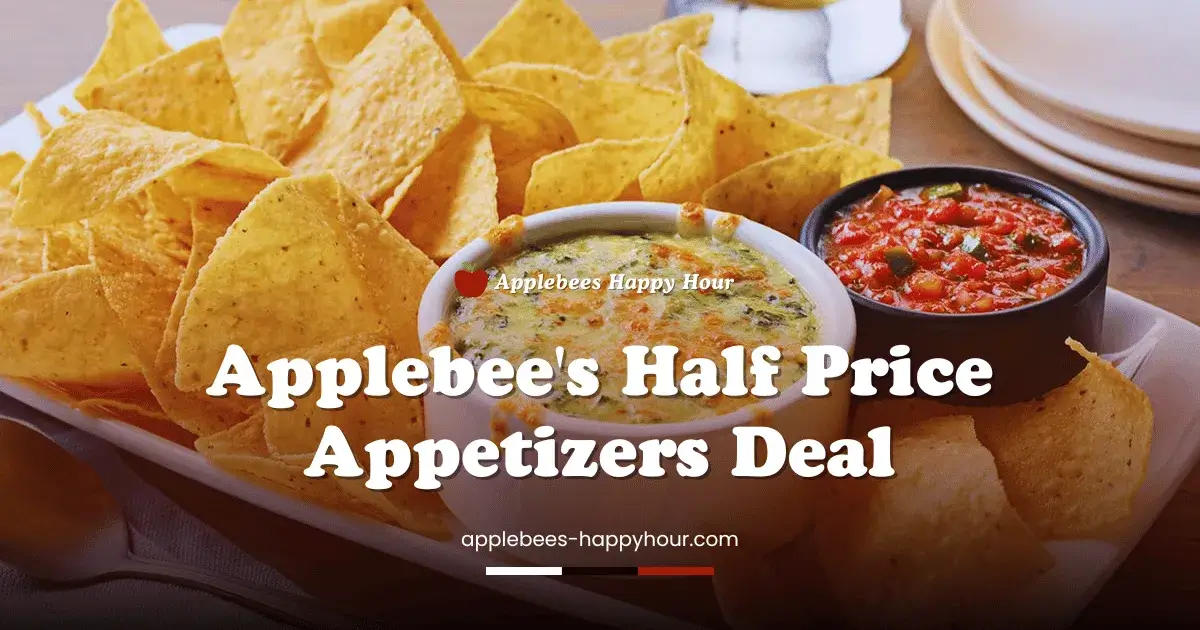 Applebee's Half Price Appetizers, Menu and Best Times 8 Applebee's Half Price Appetizers - Feature Image