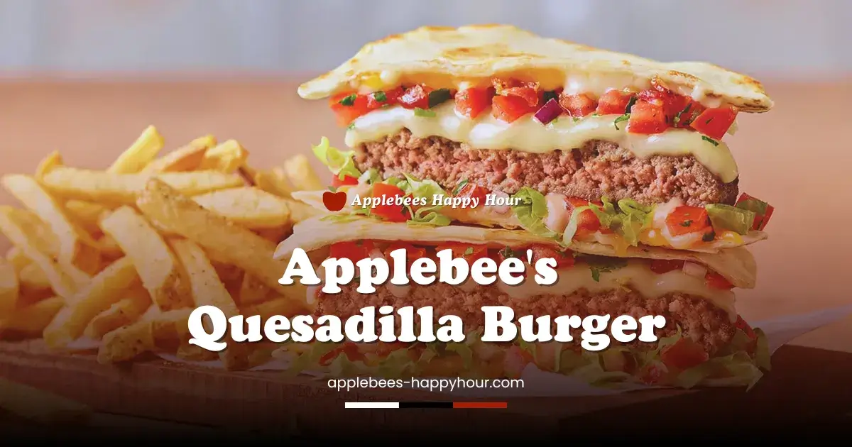 Applebee's Quesadilla Burger, Ingredients & Nutrition Facts 9 Applebee's Quesadilla Burger, A Nutritional Breakdown