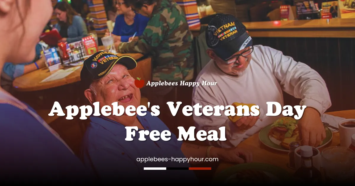 Restaurants giving free veterans day meals